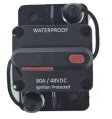 Circuit Breaker, High-Amp Surface Mount 80A Waterproof