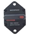 Circuit Breaker, High-Amp Flush Mount 50A Waterproof