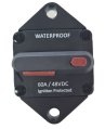 Circuit Breaker, High-Amp Flush Mount 60A Waterproof