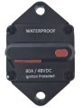 Circuit Breaker, High-Amp Flush Mount 80A Waterproof