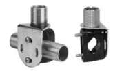 Antenna Mount, on-Rail:7/8 to 1-1/4″ Stainless Steel