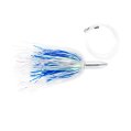 Lure, Mini Turbo Slammer 5.5″ Pearl/Blue Firetip Rigged