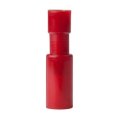 Crimp Snap Plug, Female Red 22-18ga Nylon Insulated 25 Pack