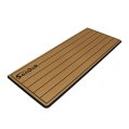 Teak Helm Pad, Large 16″ x 39″ Storm Gray/Black w/Seadek Logo