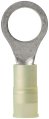 Crimp Ring, Yellow 12-10ga Hole:3/8″ Nylon Insulated 100 Pack
