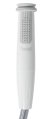 Shower Handset, Twist Mixer: Hot/Cold White