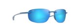 Sunglasses, Ho’okipa Ultra Frame: Metal Matte Blue Lens: Blue Hawaii