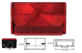 Tail Light, Combination Submersible Universal Mount 6-Function