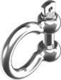 Shackle, Bow Forged Ø:12mm