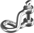 Shackle, Twisted Ø:6mm