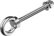 Eye Bolt, Thread:M10 Length:100mm