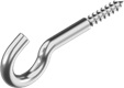 Screw Hook, Bent Stainless Steel 3.5 x 35
