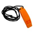 Whistle, with Lanyard Orange