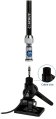 VHF Antenna, Fiberglass 3db Length:3.3′ Black QuickFit