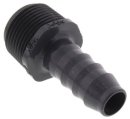 Hose Pillar Plastic 1″ Hose  Barb x 3/4” Male NPT Thread