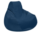Bean Bag Chair, Marine Teardrop Longneck Large Navy-B