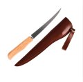 Knife, Fillet Stainless Steel 6″ with Wooden Handle