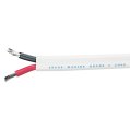 Wire, Tinned Flat 2 Strand 14ga Red/Black per Foot