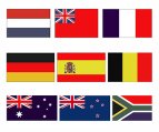 European & Other Region Flags