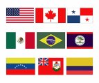 North, South & Central America