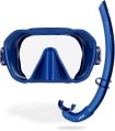 Mask/Snorkel, Z2 & Corsica Free Blue Metal