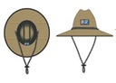 Hat, Baja Straw Deluxe Khaki
