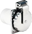 Power Inlet, 125/250V 50A  w/ Rear Enclosure Stainless Steel