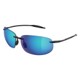 Sunglasses, Blue Hawaii BreakWall Shiny Black