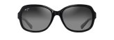 Sunglasses, Grey Hiluhilu Shiny Black