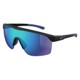 Sunglasses, Blue Hawaii Paluna Matte Black w/Blue