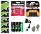 Household Batteries & Chargers