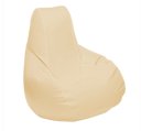 Bean Bag Chair, Marine Teardrop Longneck Medium Tan