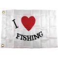 Flag, I Love Fishing 12″ x 18″