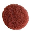 Scrubber Pad, DAP  Coarse Brown Ø:5″ fits Dual Action Polisher