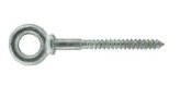 Eye Lag Screw, M10 Galvanised L:75mm Eye:8 x 13mm