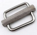 Buckle, Knurled 4x25x8mm Stainless 316, for Belt/Webbing