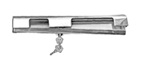 Lock, for Outboard Engine w/keys Stainless Steel 12″ x 1.67″