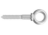 Screw Eye, 8mm w/shoulder Self Tapping L:100mm