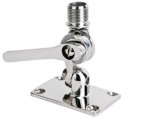 Antenna Mount, Ratchet 4-way, Stainless 316 Base:3.75×2.75″ H:3.1″