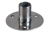 Antenna Mount, Fixed Stainless 316 H:1.5″ Base Ø:3″ Thread:1″