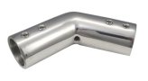 Rail Bow Form, 125º  PipeØ:25mm-1″ L:66/66mm Stainless 316