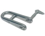 Halyard Shackle, 8mm (5/16″) Retaining w/Key Pin L:32mm