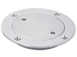 Deck Plate, Round Ø:4.3″-110mm Cutout:139mm Stainless 316