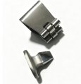 Door Holder, Clip In 38 x 35  H:38mm 2-Part Stainless 316