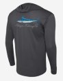 Shirt, Men’s Fishing Aquatek Goione Marlin Graphite