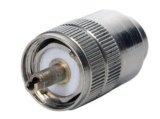 Connector, Male Threaded, for RG-213 Coaxial Cable