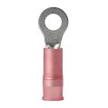 Crimp Ring, Red 22-18ga Hole#8/4mm Nylon Insulated-Ea