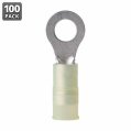 Crimp Ring, Yellow 12-10ga Hole:1/4″ Nylon Insulated – Ea