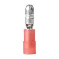 Crimp Snap Plug, Male Red 22-18ga Nylon Insulated -Ea