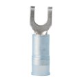Crimp Spade Terminal, Blue 16-14ga Fork#8 Nylon Insulated – Eaed